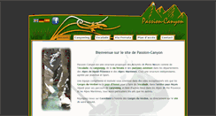 Desktop Screenshot of canyoning-gorgesduverdon.com